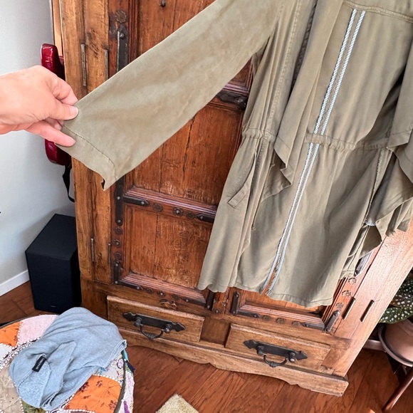 Max Jeans Olive Jacket Size S - Picture 8 of 10